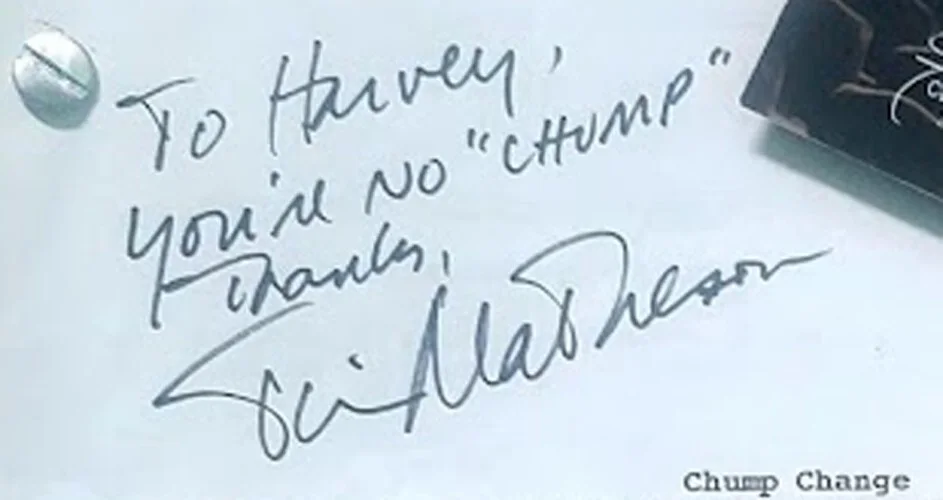 CHUMP CHANGE - Script w/Cover signed by Traci Lords, Jerry Stiller +++ w/COA, image 4