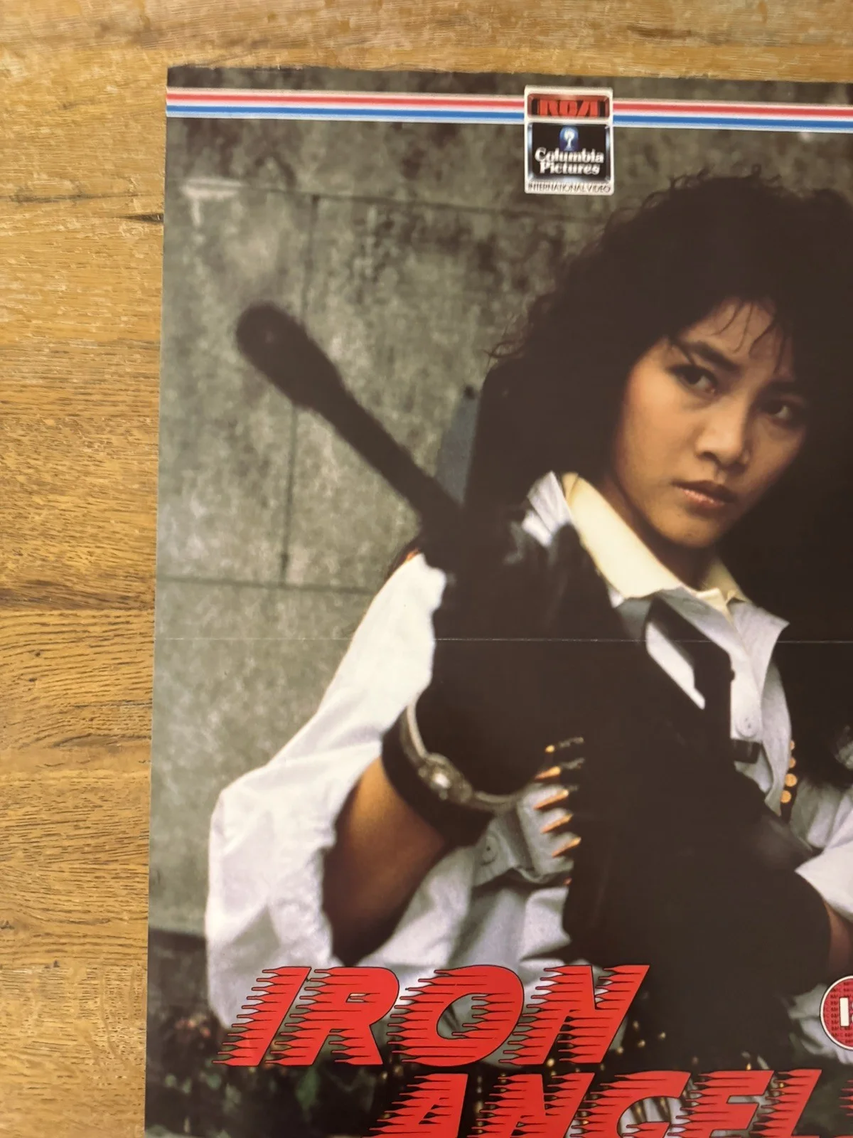 Iron angels 1987 Video Shop VHS Poster rare, изображение 2