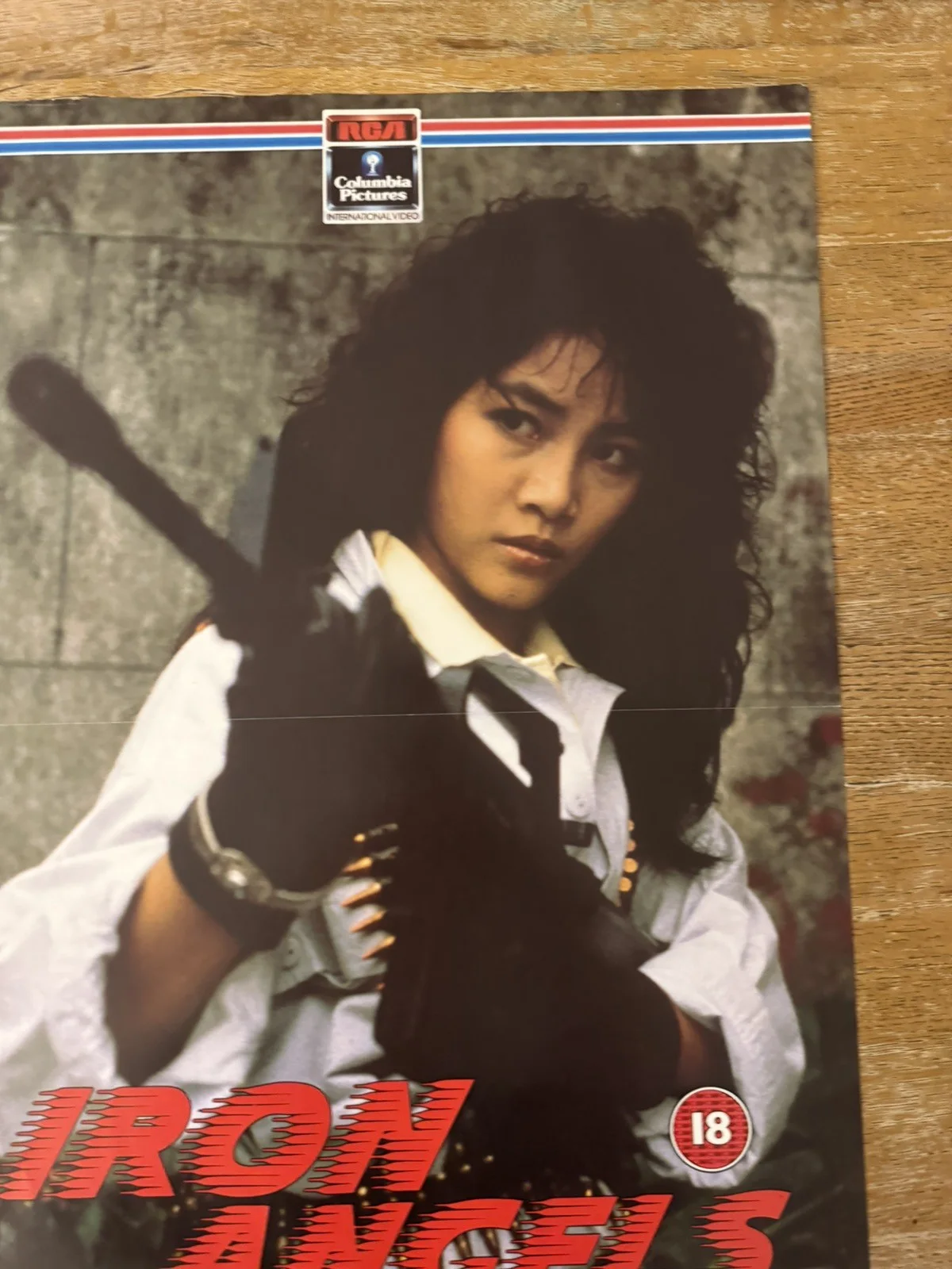 Iron angels 1987 Video Shop VHS Poster rare, изображение 5