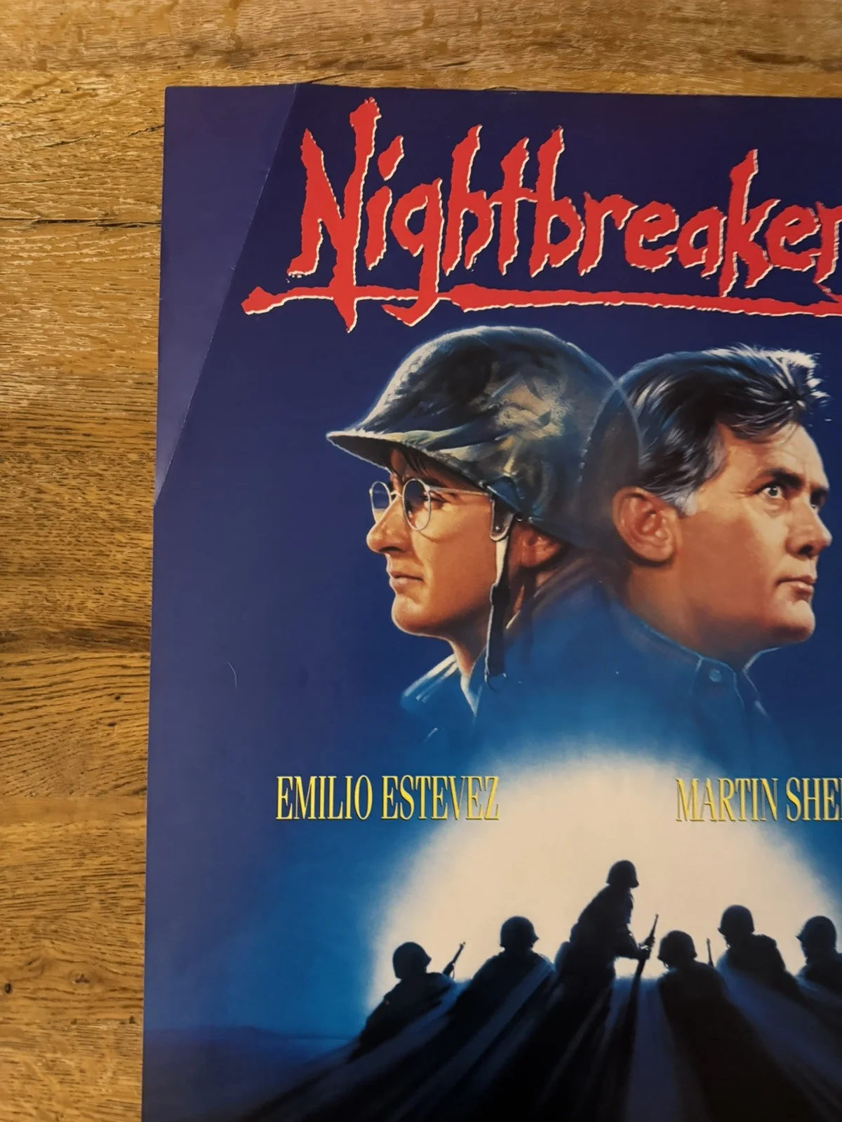 Nightbreaker 1989 Video Shop VHS Poster rare, изображение 3
