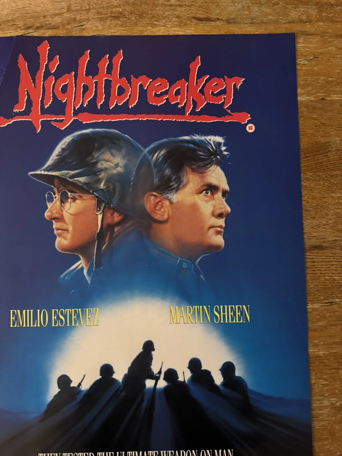 Nightbreaker 1989 Video Shop VHS Poster rare, изображение 4