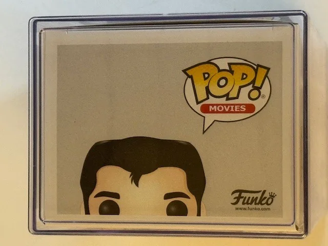 John Travolta — John Travolta Signed Funko Pop #553 Danny Zuko (Grease) Beckett COA w/Hard Case, изображение 5