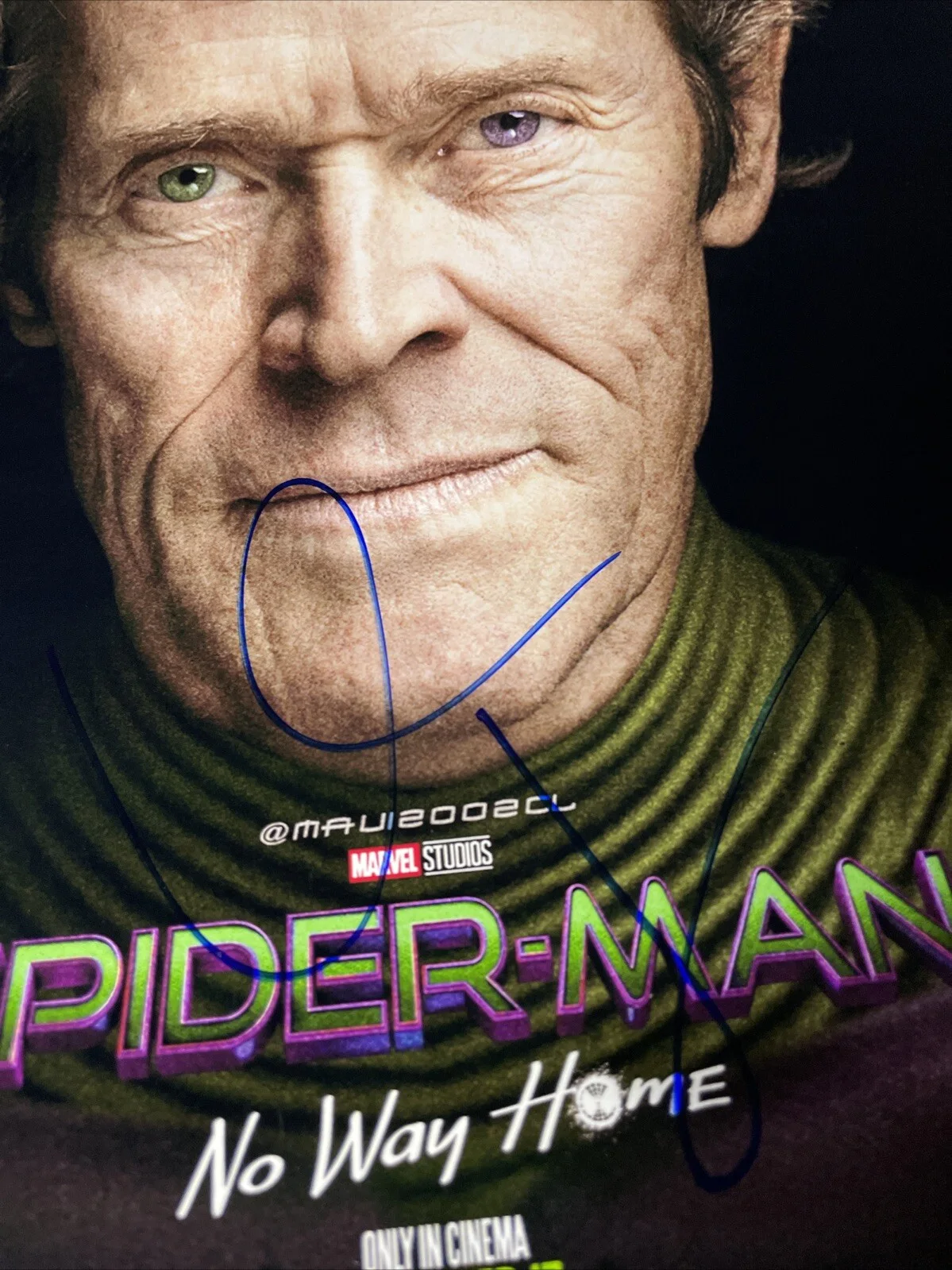 Willem Dafoe — WILLEM DAFOE AUTOGRAPH Photograph Picture COA signed photo SPIDERMAN P1, изображение 2