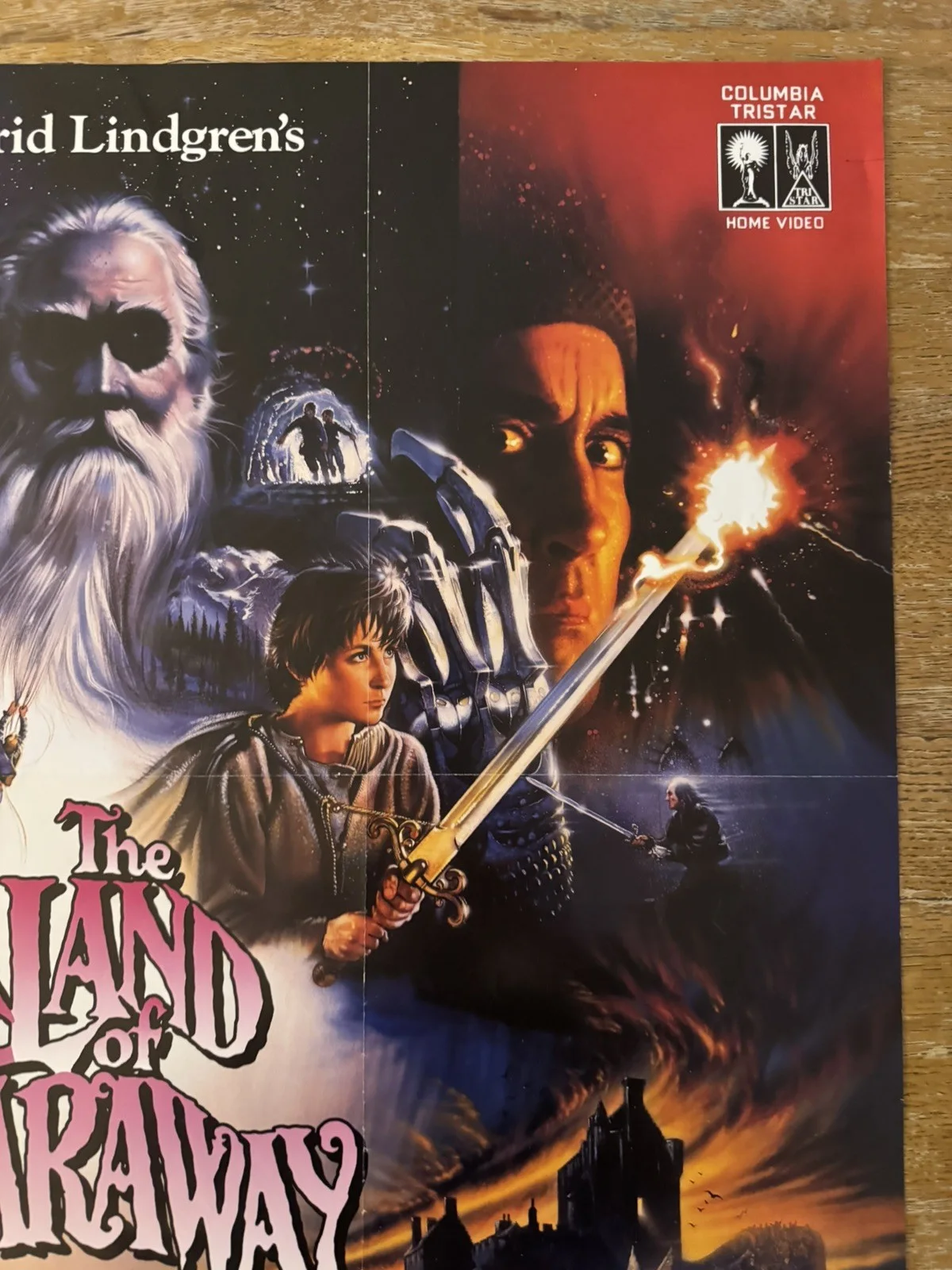 The Land Of Faraway 1987 Video Shop VHS Poster rare, изображение 5