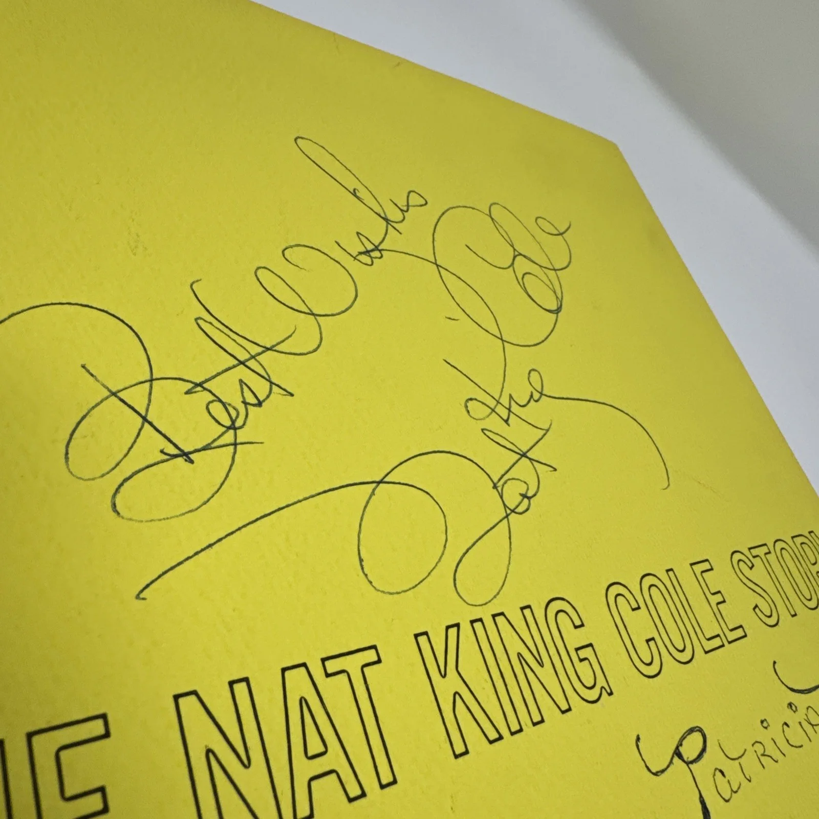 Nat King Cole Story - Autographed LP Record Booklet By Artist!, image 4