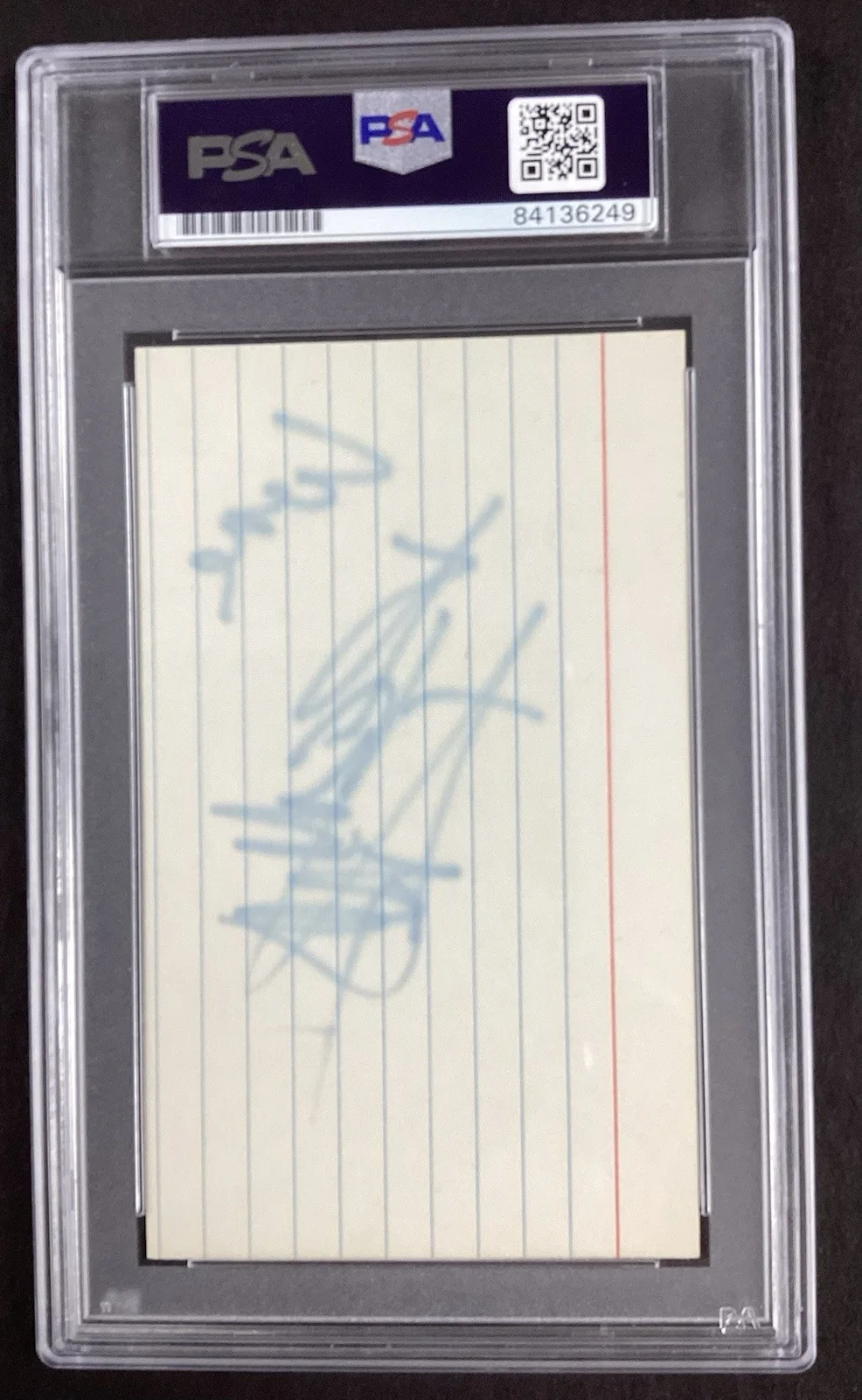 Keith Richards Vintage Signed Index Card 3x5 Stones Guitarist Autograph PSA/DNA, изображение 4
