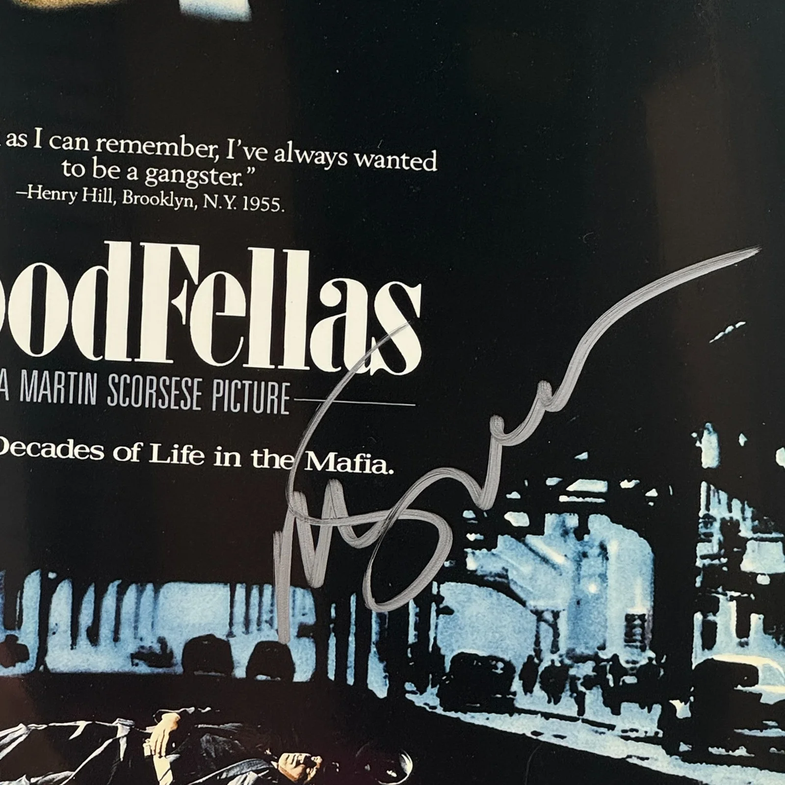 Martin Scorsese — Martin Scorsese Signed 12x18 Goodfellas Photo Autographed Beckett Authentic!, изображение 2