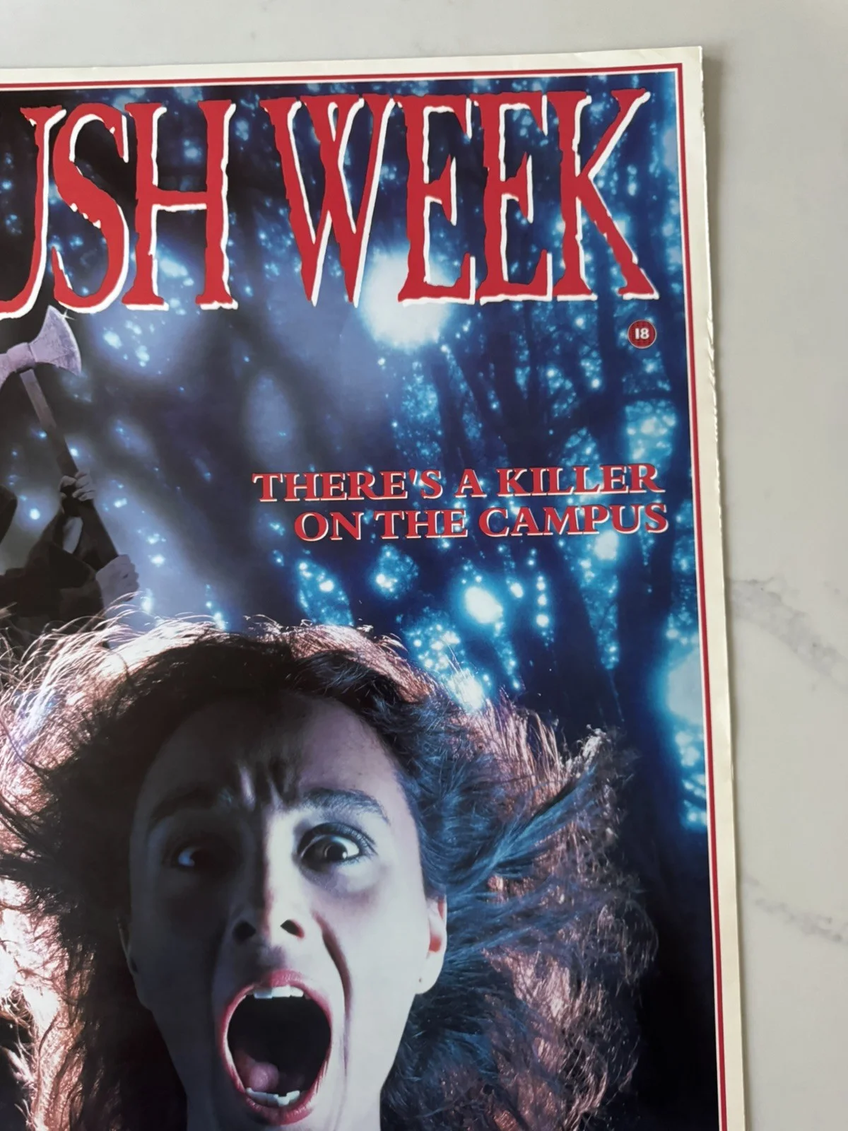 Rushweek 1989 video movie shop poster, изображение 4