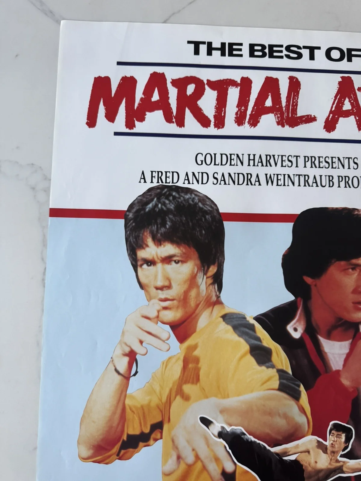 The Best of Martial Arts - Rare Video Rental Poster - Bruce Enter the Dragon Lee, изображение 5
