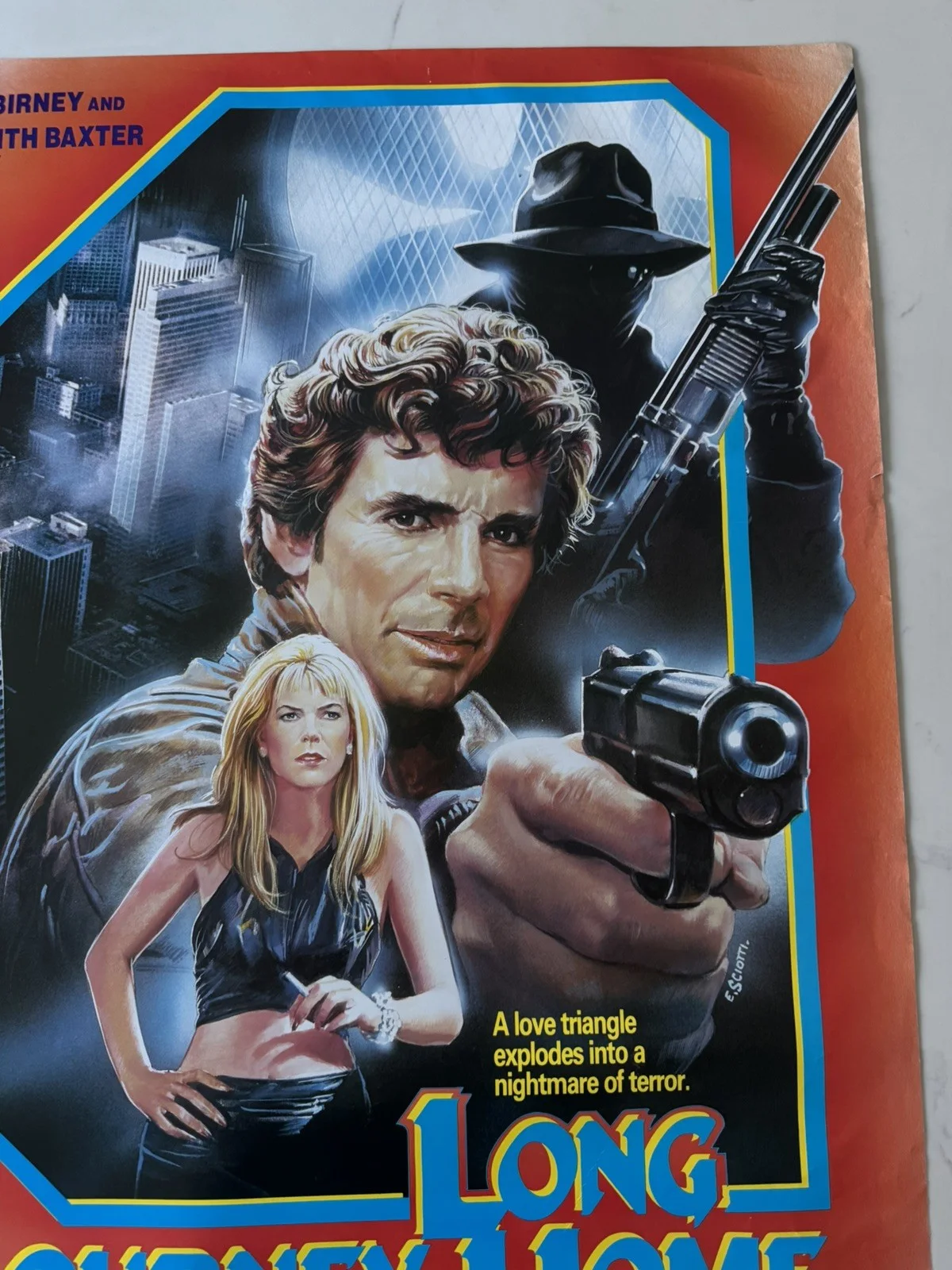 Long Journey Home 1987 Video Shop VHS Poster rare, изображение 4