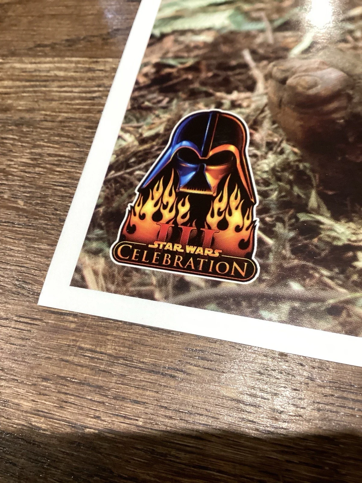 Original WARWICK DAVIS Ewok WICKET Star Wars Hand Signed Autograph coa, image 3