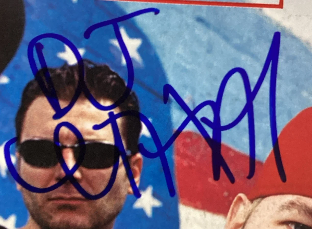 Limp Bizkit Signed Spin Magazine DJ Lethal Durst Otto Auto 8/99 JSA No Label, image 3