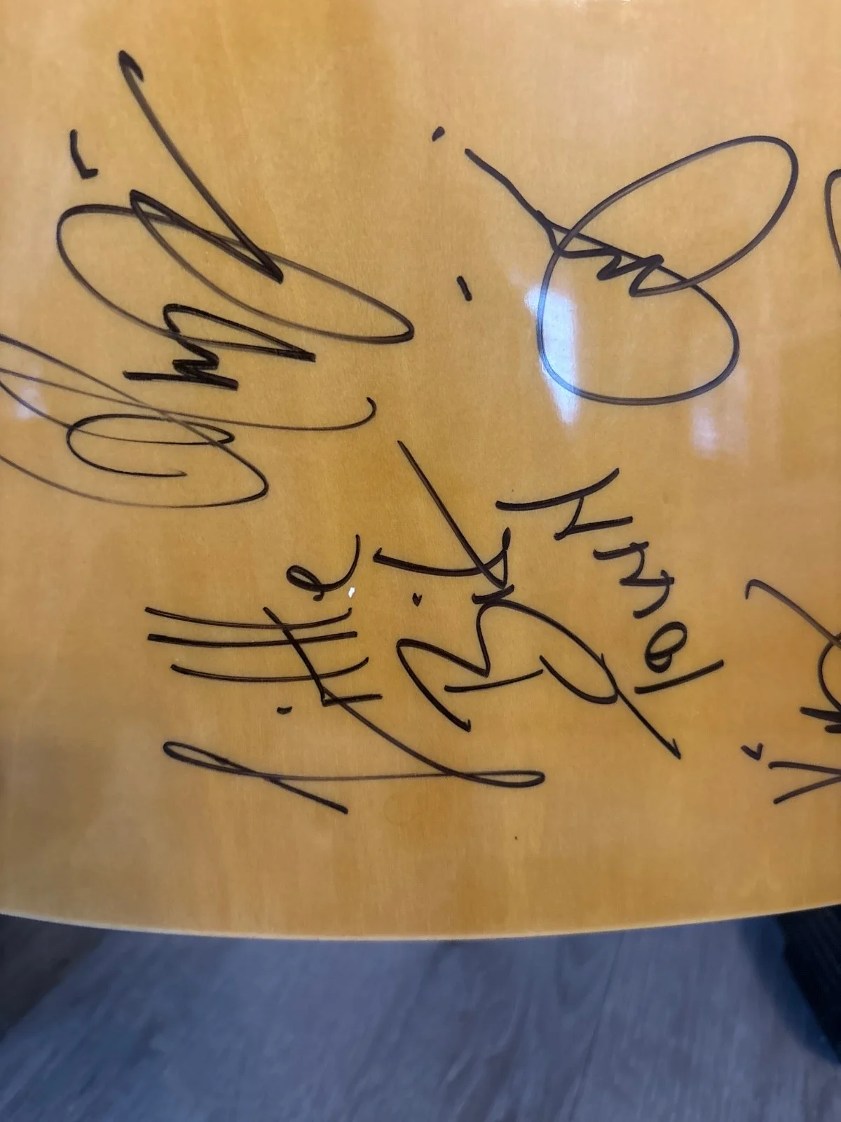 Little Big Town autographed acoustic Rouge guitar, изображение 3