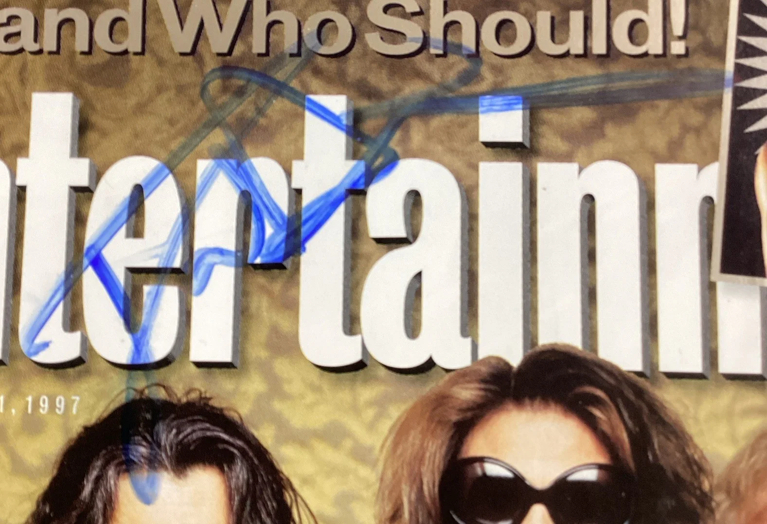 Joe Perry Signed Magazine Brad Whitford Aerosmith Autograph 3/97 JSA No Label, изображение 3