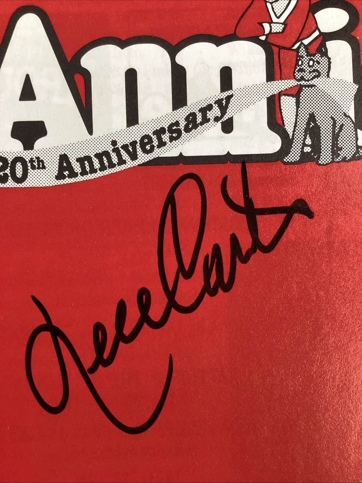 Nell Carter — Nell Carter Signed Playbill Broadway Annie 20th Anniversary Autograph JSA, image 2