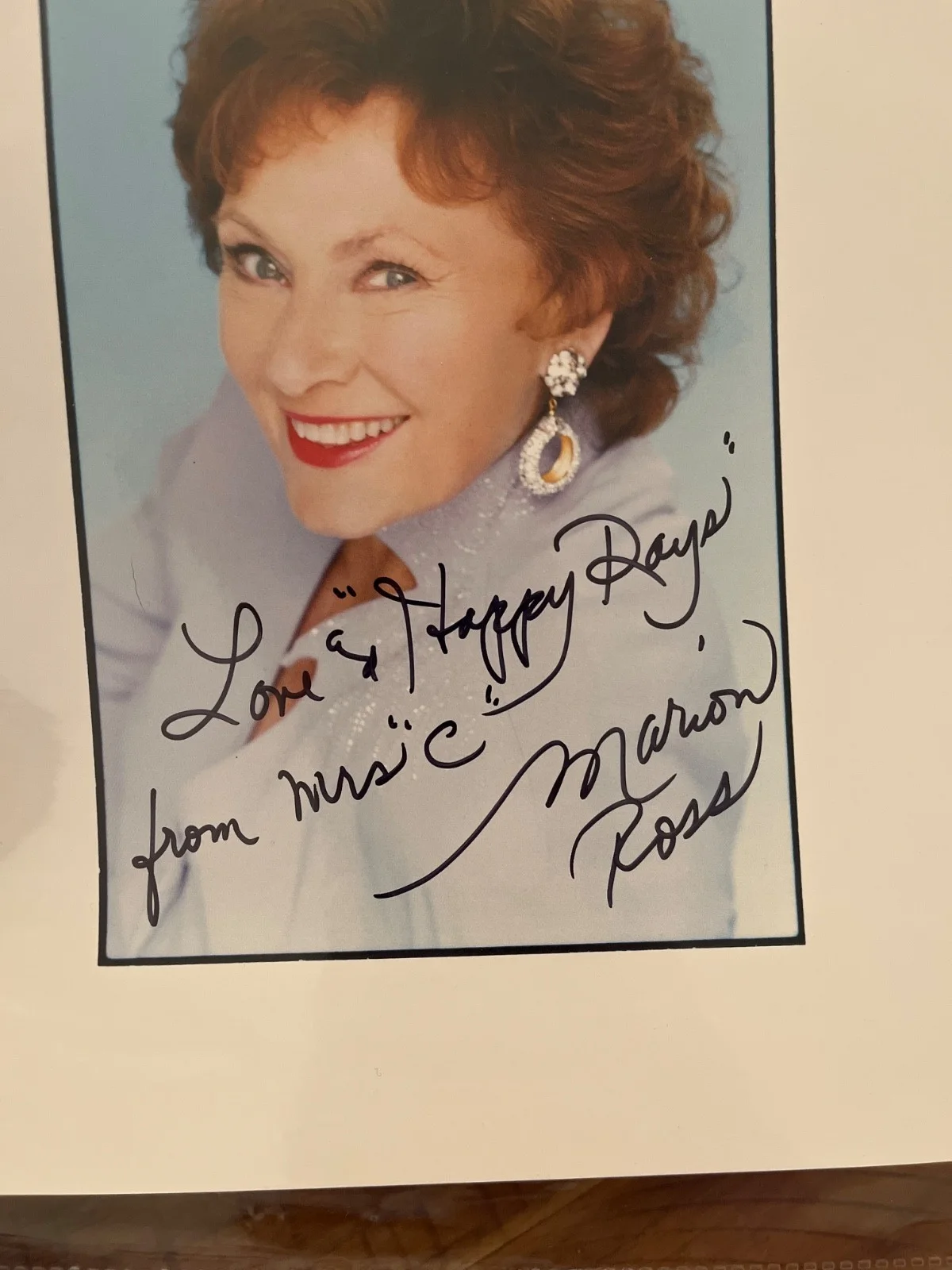 Marion Ross 8x10 Autograph photo Happy Days No COA, изображение 2