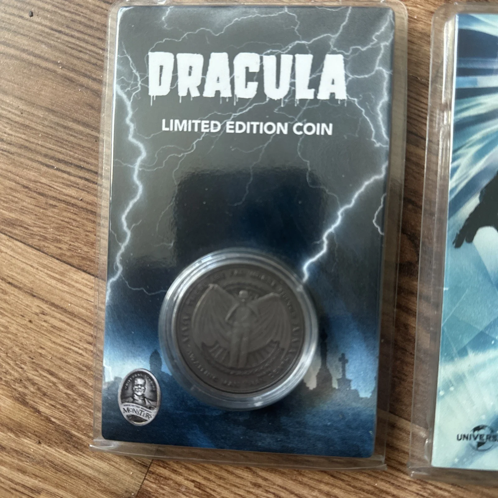 The Thing & dracula Limited Edition Coin, image 2
