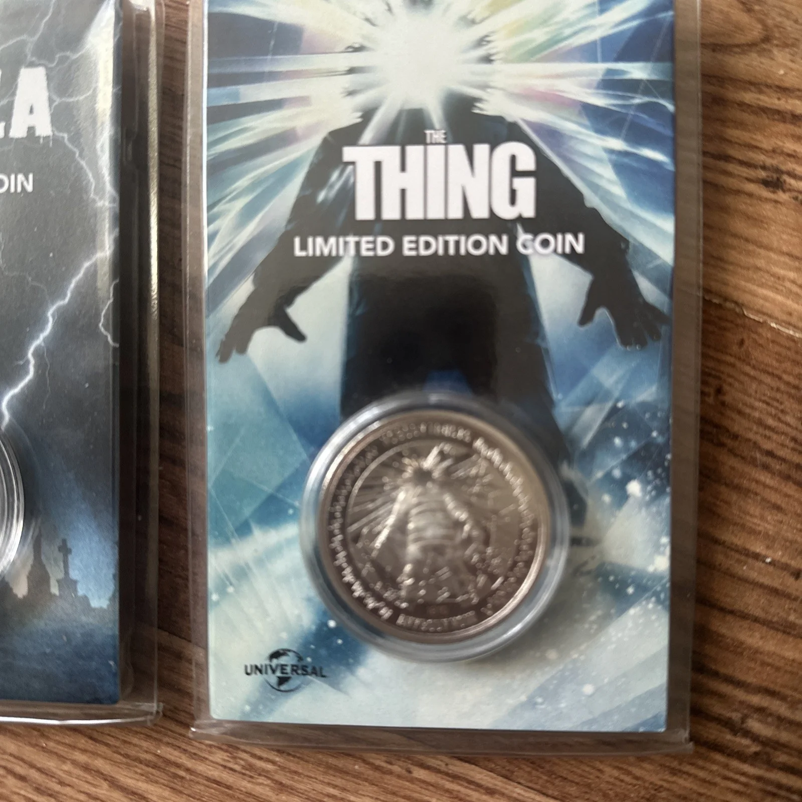 The Thing & dracula Limited Edition Coin, image 3