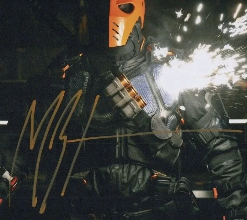 Manu Bennett — TV Series "Arrow" - MANU BENNETT as 'Deathstroke' - Signed 8x10 Photo W/COA, изображение 2