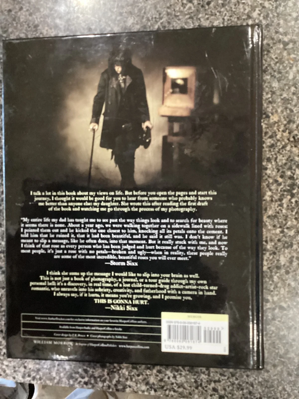 SIGNED Nikki Sixx This is Gonna Hurt First Edition, image 4