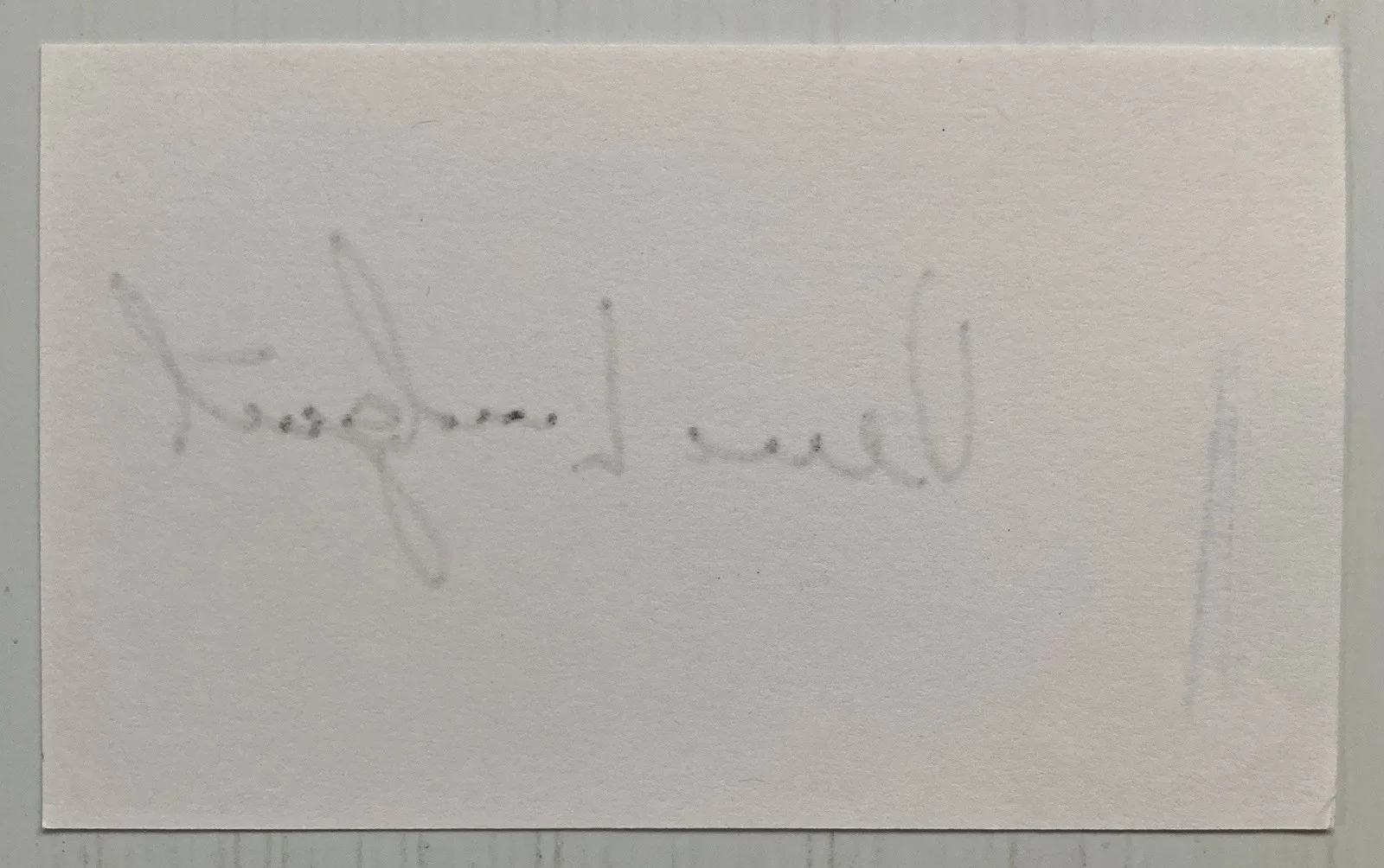 Verne Lundquist — CBS NFL Verne Lundquist Signed Autograph Golf Scorecard - JSA Cert - FREE S&H!, изображение 3
