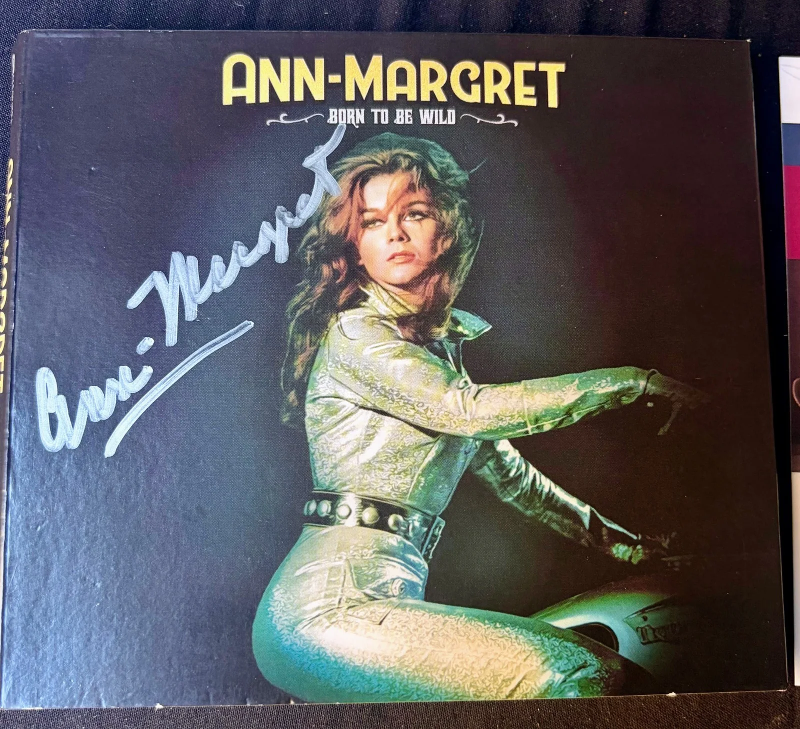 Ann Margret Born To Be Wild Ltd Edition Signed CD - JSA AUTHENTICATED - RARE, image 2