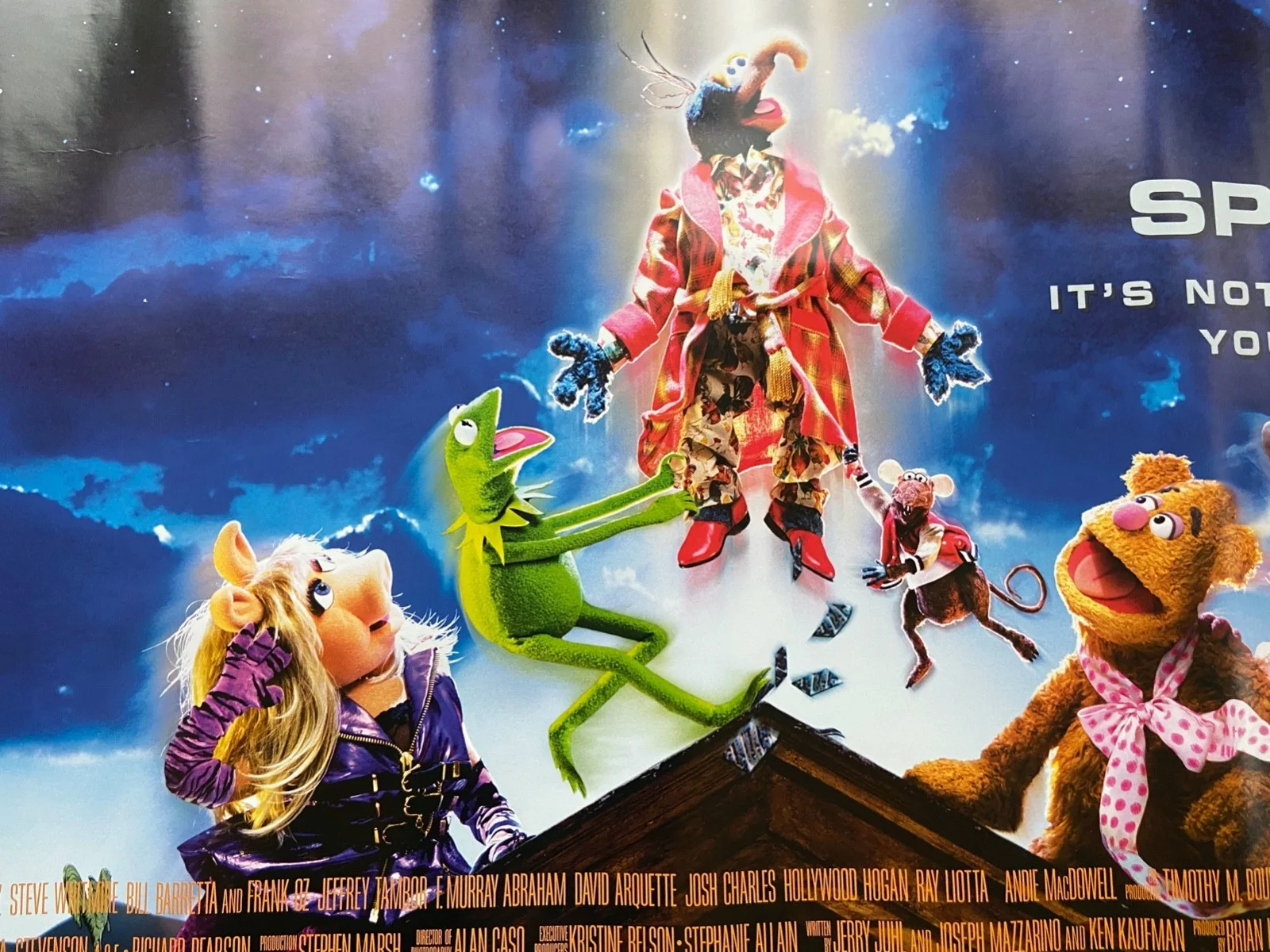 MUPPETS FROM SPACE the Xmas File Original UK Quad Cinema Poster NEW 30x40, изображение 4