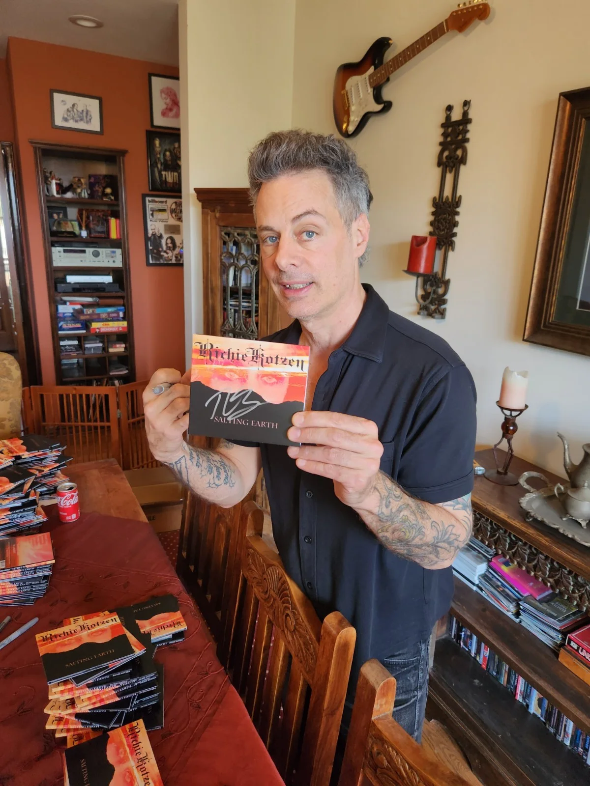 Richie Kotzen — Richie Kotzen Autographed Fan Bundle – Signed CDs + VIP Passes, image 4