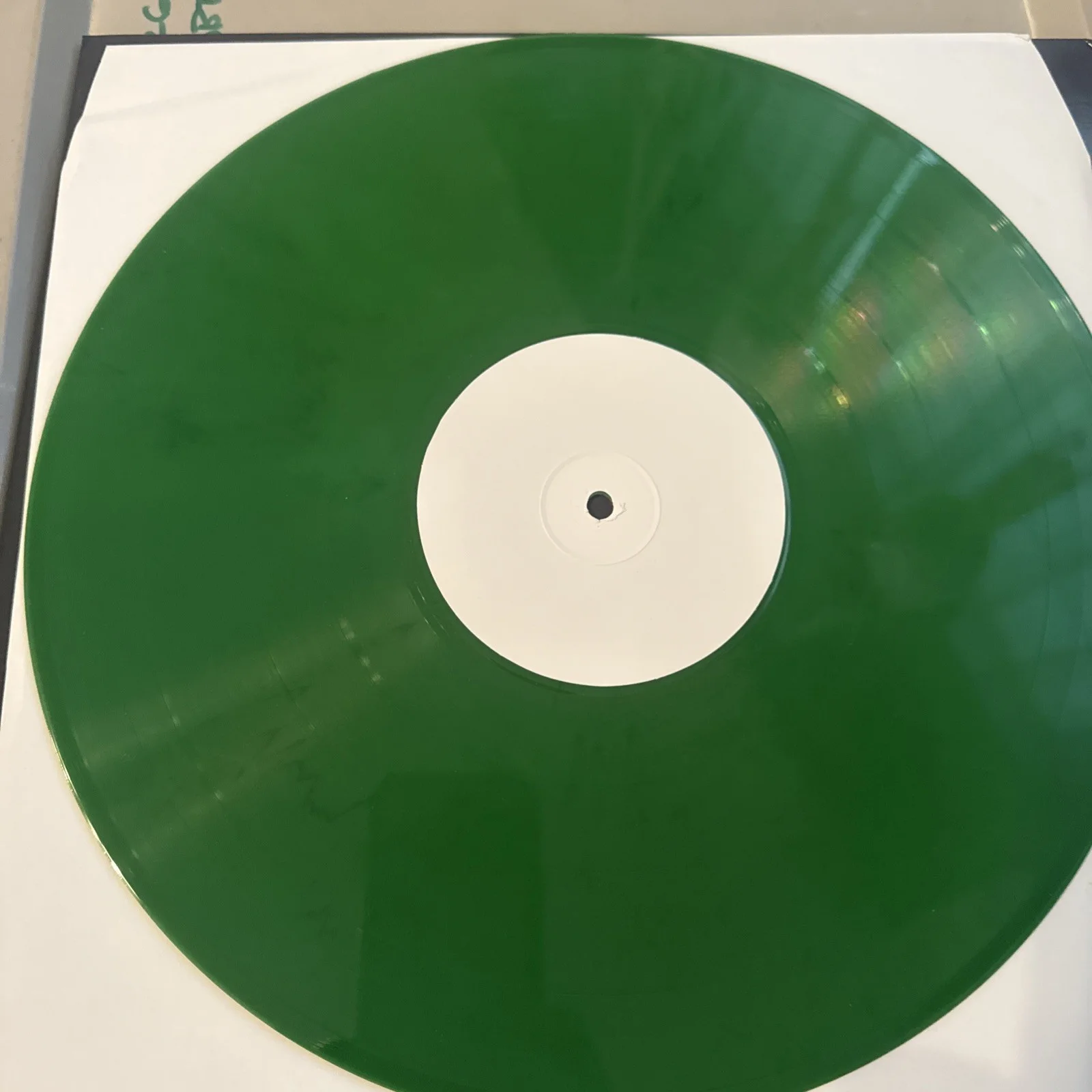 Iron Maiden Live Blaze No Brazil Import Green Vinyl Lp Rare Of 100, изображение 5