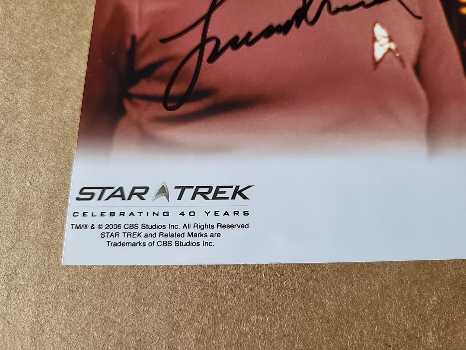 William Shatner, Leonard Nimoy — STAR TREK 40th WILLIAM SHATNER LEONARD NIMOY Autographed 8x10 PHOTO Creation COA, изображение 2