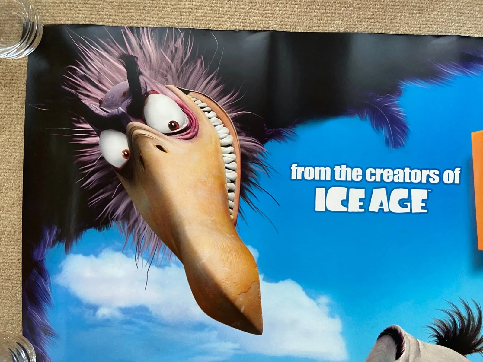 DR SEUSS HORTON HEARS A WHO. Original UK Quad DS Cinema Poster NEW Rolled 30x40, image 5