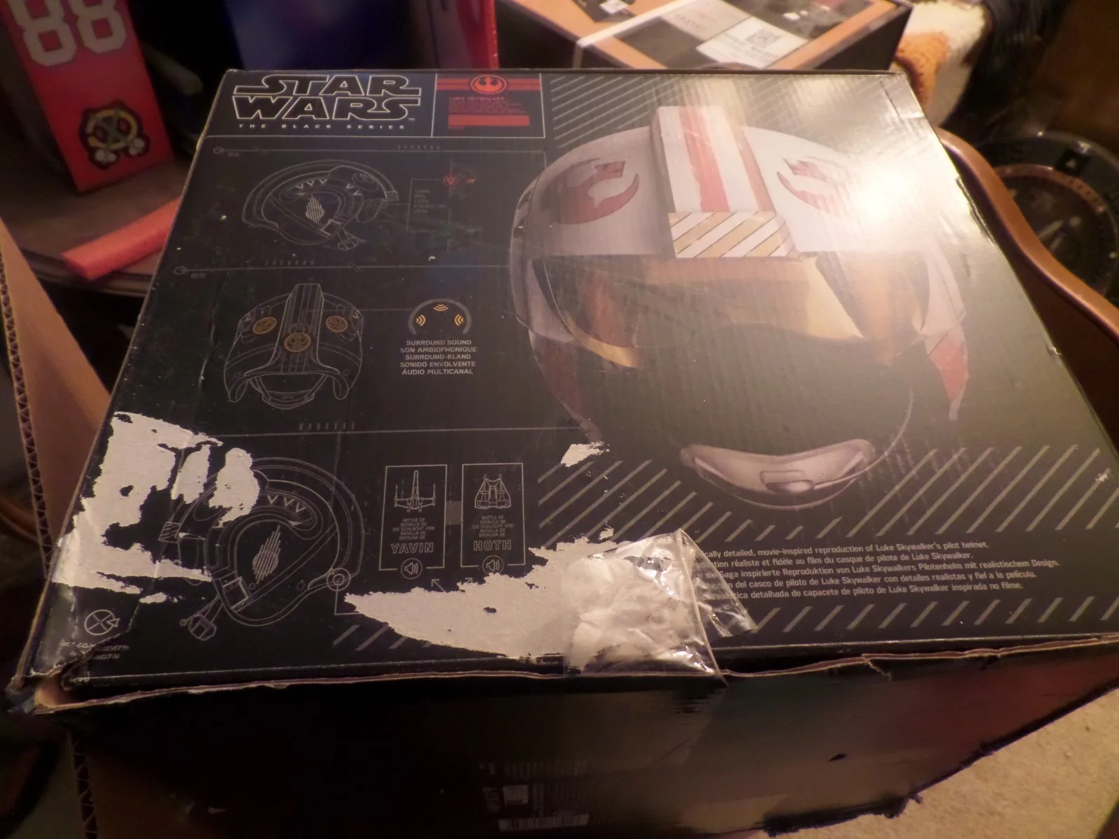 Mark Hamill Luke Skywalker helmet, image 5