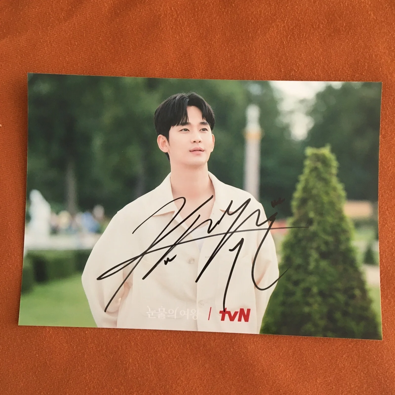 Queen of Tears Photo Autographed by Kim Soo Hyun K-POP Limited 4*6 2024A, изображение 3