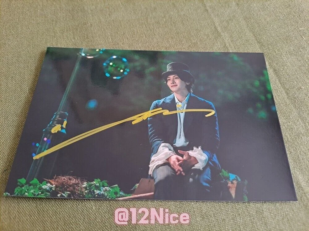 Ji Chang Wook Autographed Signed Photo 4*6 Collection K-POP 2022, изображение 5