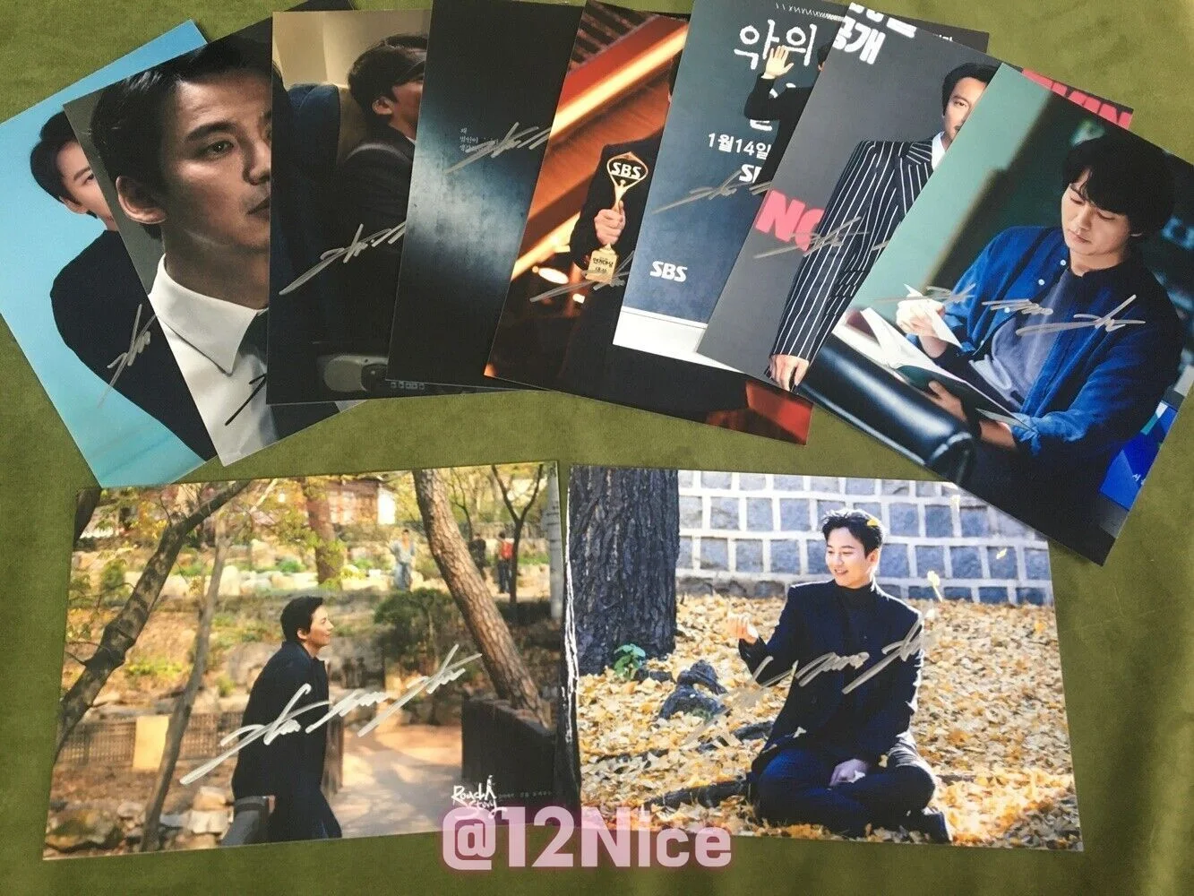 Kim Nam Gil Autographed Signed Photo 4*6 inches K-POP COLLECTION 2023, image 2