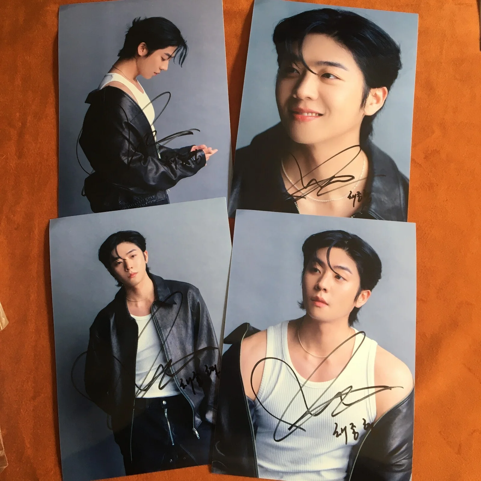Chae Jong Hyeop Autographed Signed Photo K-POP COLLECTION 4*6 2024B, image 2