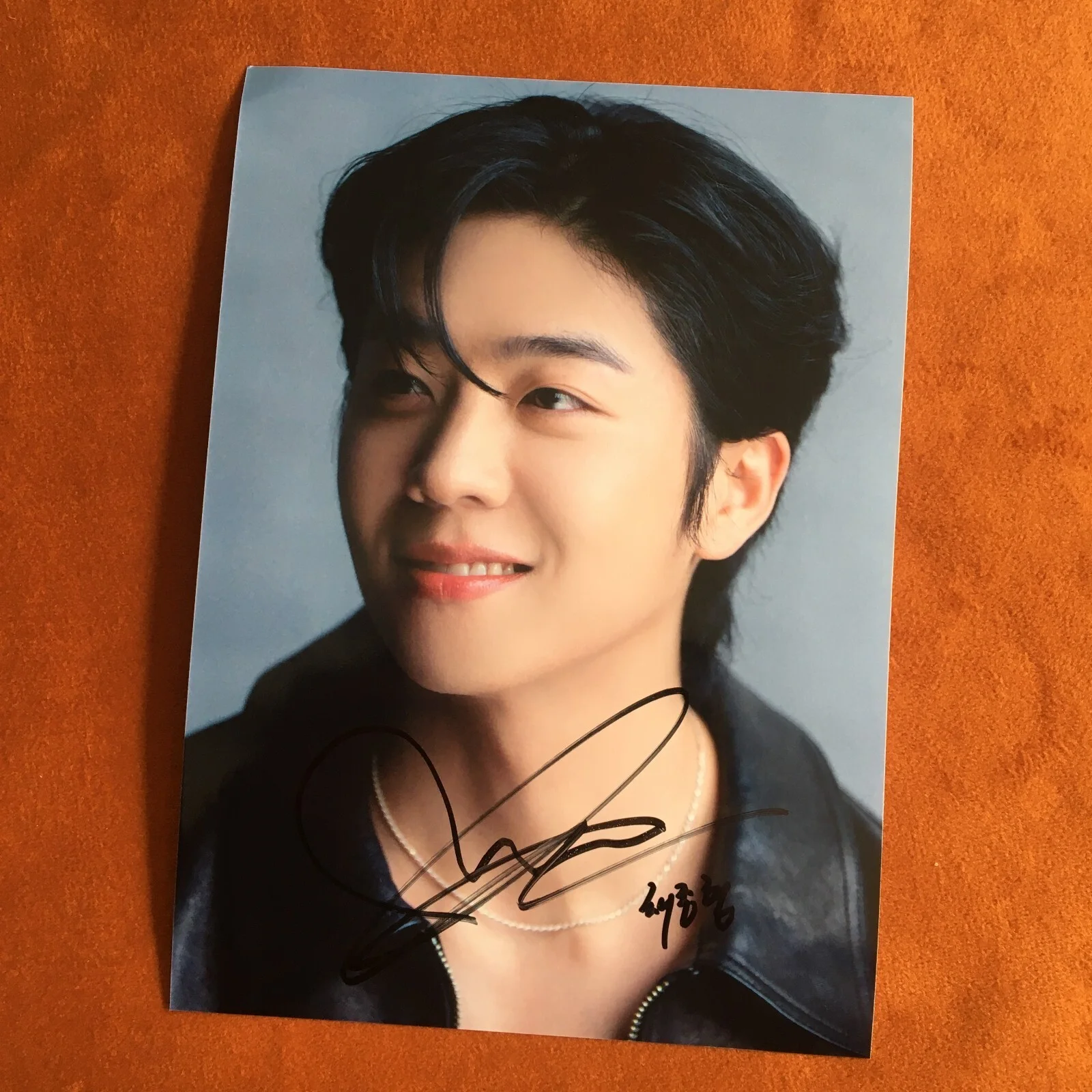 Chae Jong Hyeop Autographed Signed Photo K-POP COLLECTION 4*6 2024B, image 4