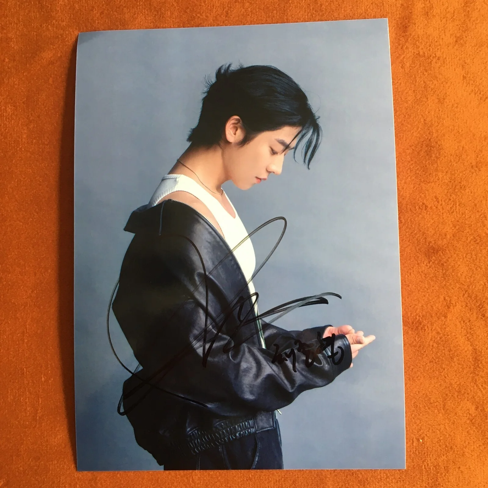 Chae Jong Hyeop Autographed Signed Photo K-POP COLLECTION 4*6 2024B, image 5