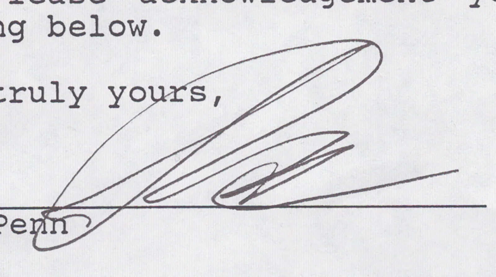 Sean Penn — SEAN PENN - CONTRACT SIGNED 01/07/1993, image 5