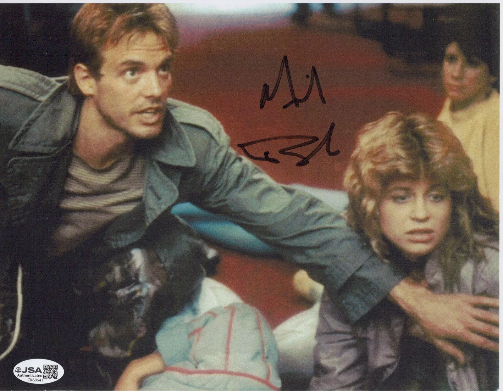 Michael Biehn — The Terminator 8x10 photo of Kyle Reese signed by Michael Biehn JSA COA