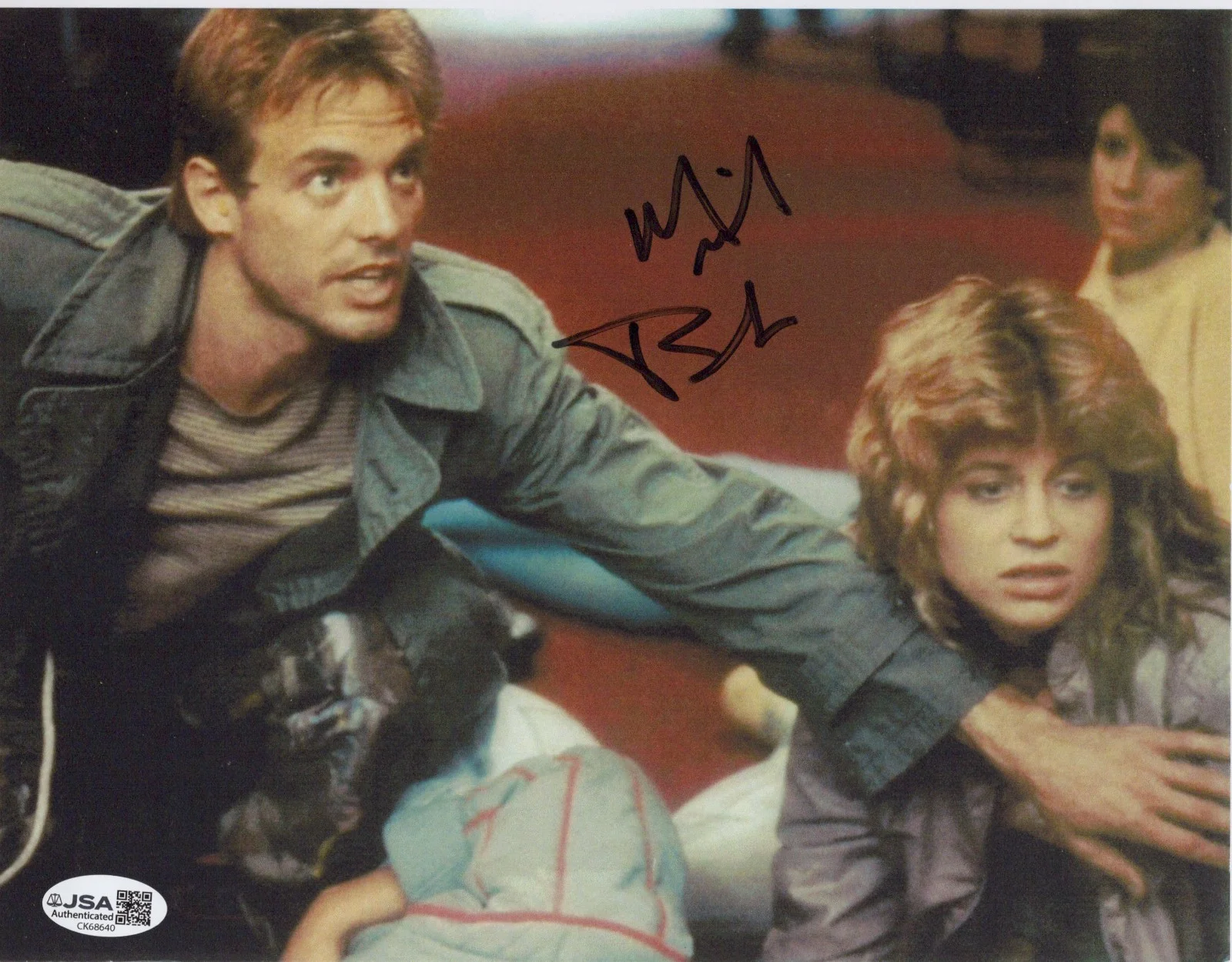 Michael Biehn — The Terminator 8x10 photo of Kyle Reese signed by Michael Biehn JSA COA