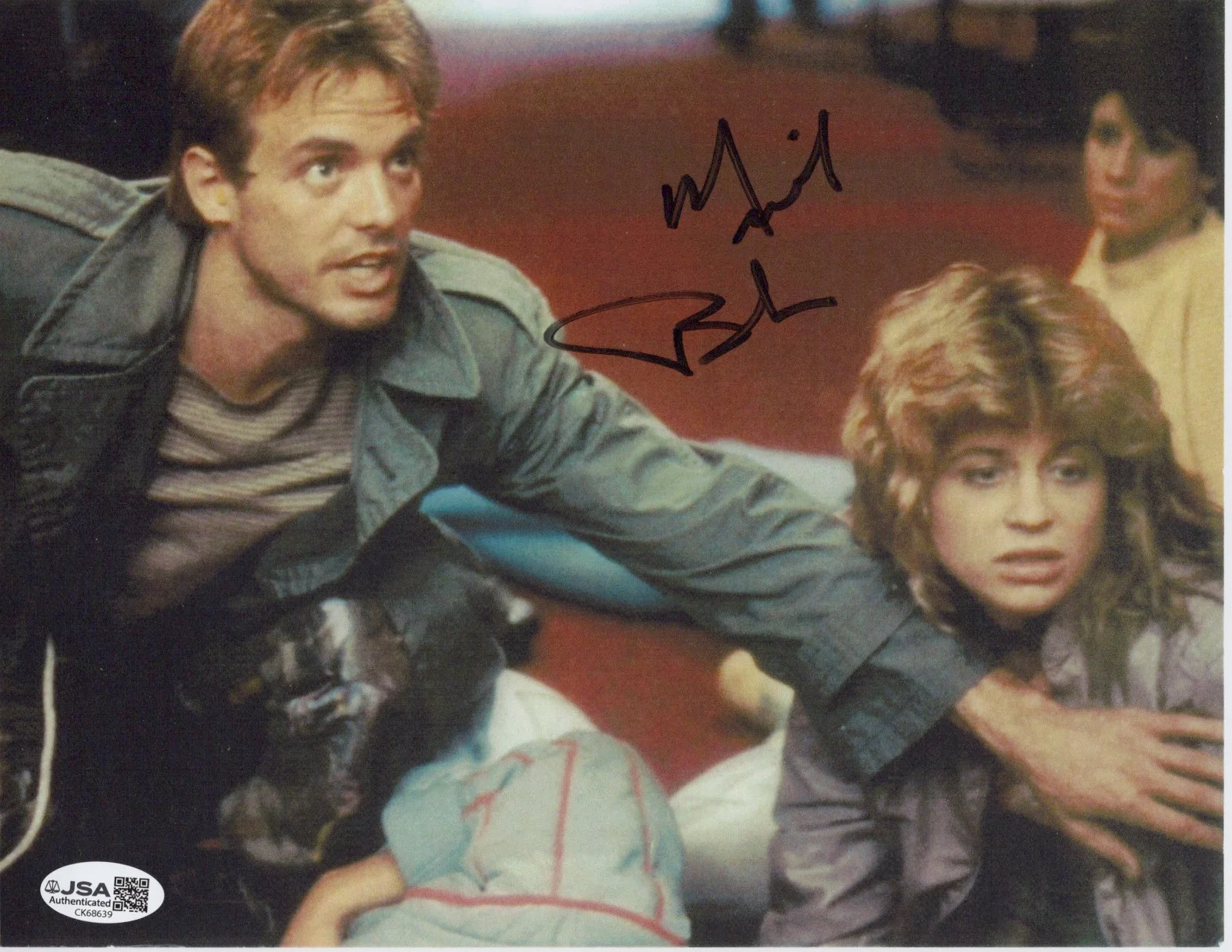 Michael Biehn — The Terminator 8x10 photo of Kyle Reese signed by Michael Biehn JSA COA