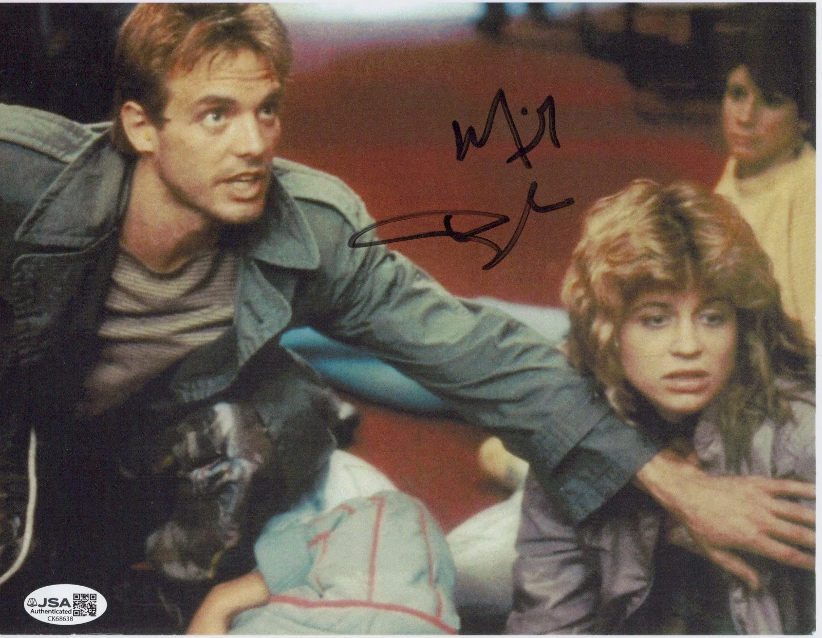 Michael Biehn — The Terminator 8x10 photo of Kyle Reese signed by Michael Biehn JSA COA