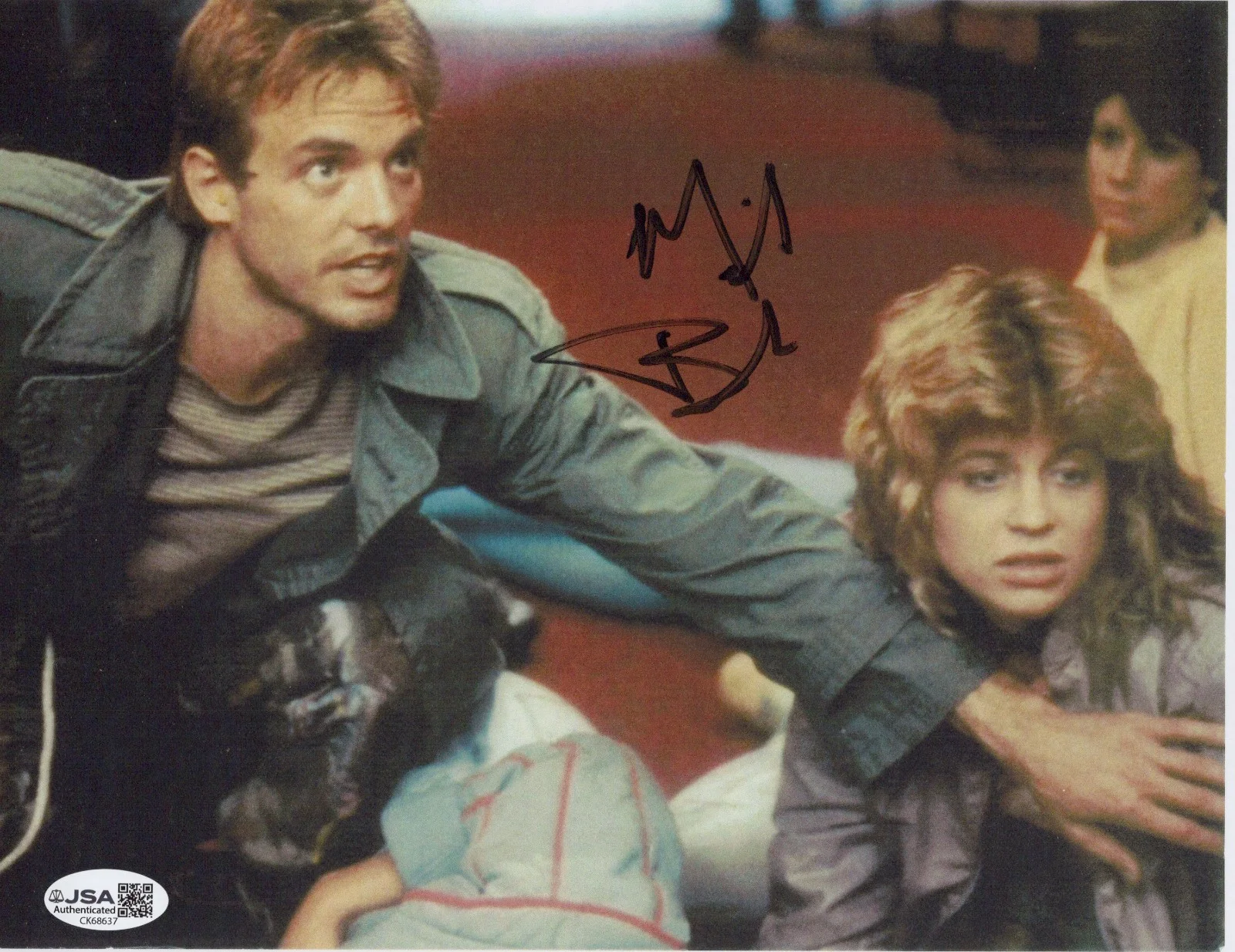 Michael Biehn — The Terminator 8x10 photo of Kyle Reese signed by Michael Biehn JSA COA