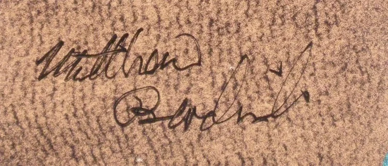 Matthew Broderick — MATTHEW BRODERICK - AUTOGRAPHED SIGNED POSTER, image 2
