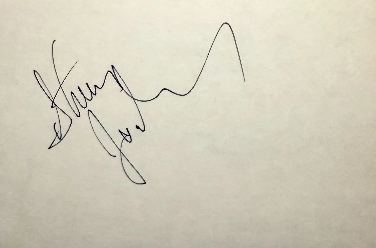Stoney Jackson — STONEY JACKSON Signed Autograph 4x6 INDEX CARD The Insiders Knights of the City, изображение 3