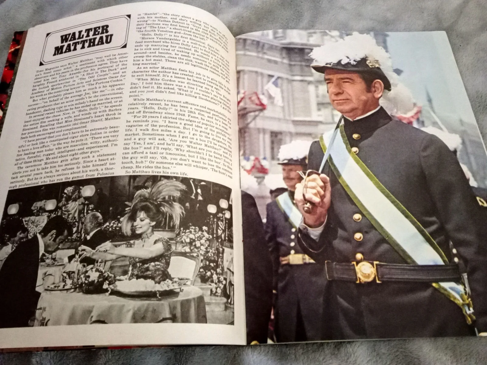 HELLO DOLLY Barbra Streisand 1969 Original FILM PROGRAMME Program Movie Brochure, изображение 4