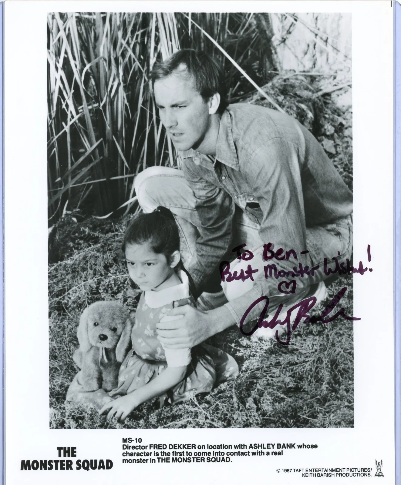 Duncan Regehr — The Monster Squad Signed Photo lot Autograph Duncan Regehr, Ryan Lambert, etc, image 5
