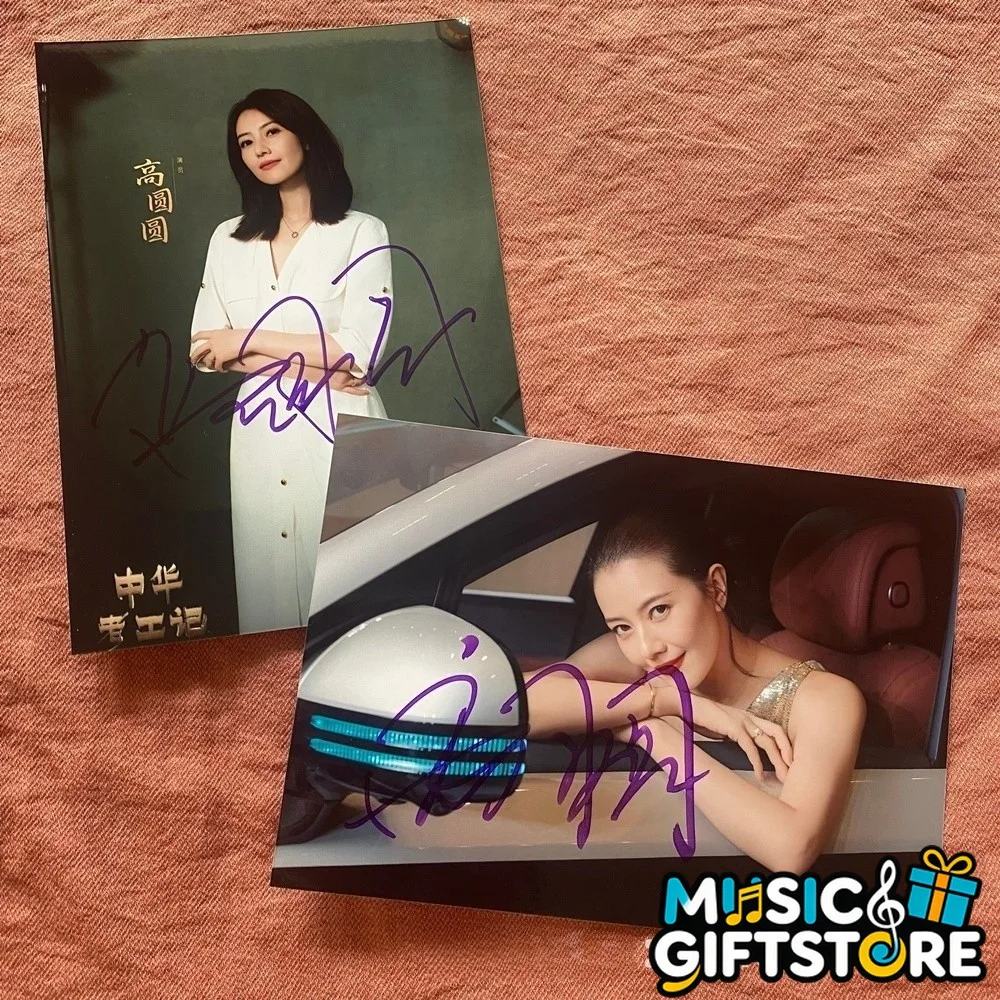 GAO YUANYUAN Autographed Signed Photo 4*6 Gifts Collection 高圆圆 2026A #MUGS, изображение 2