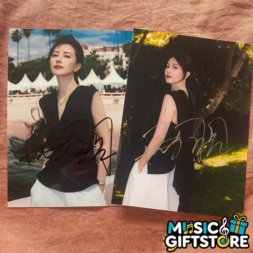GAO YUANYUAN Autographed Signed Photo 4*6 Gifts Collection 高圆圆 2026B #MUGS, изображение 2